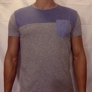 Cotton On Multi Colored Pocket T-Shirt